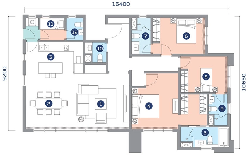 Type C Layout Plan